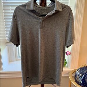 UNTUCKit Men's Gray Performance Polo Shirt- medium